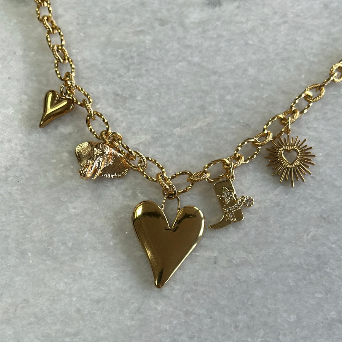 Bedelketting Maud - goud