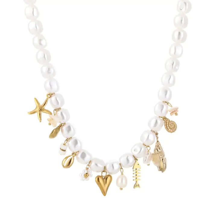 Island girl ketting - goud