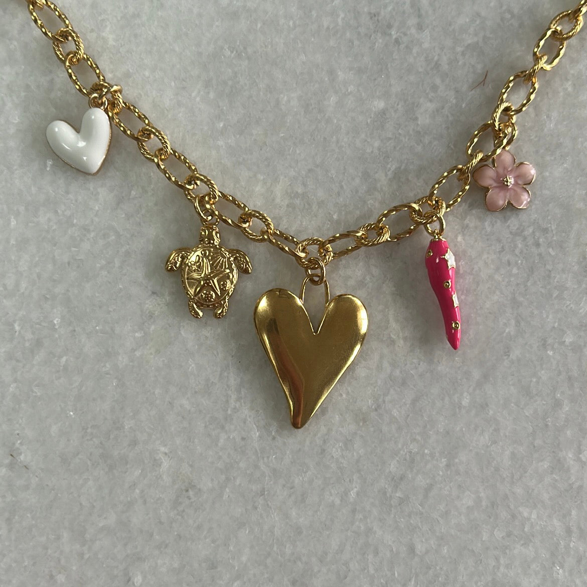 bedelketting Mila - goud