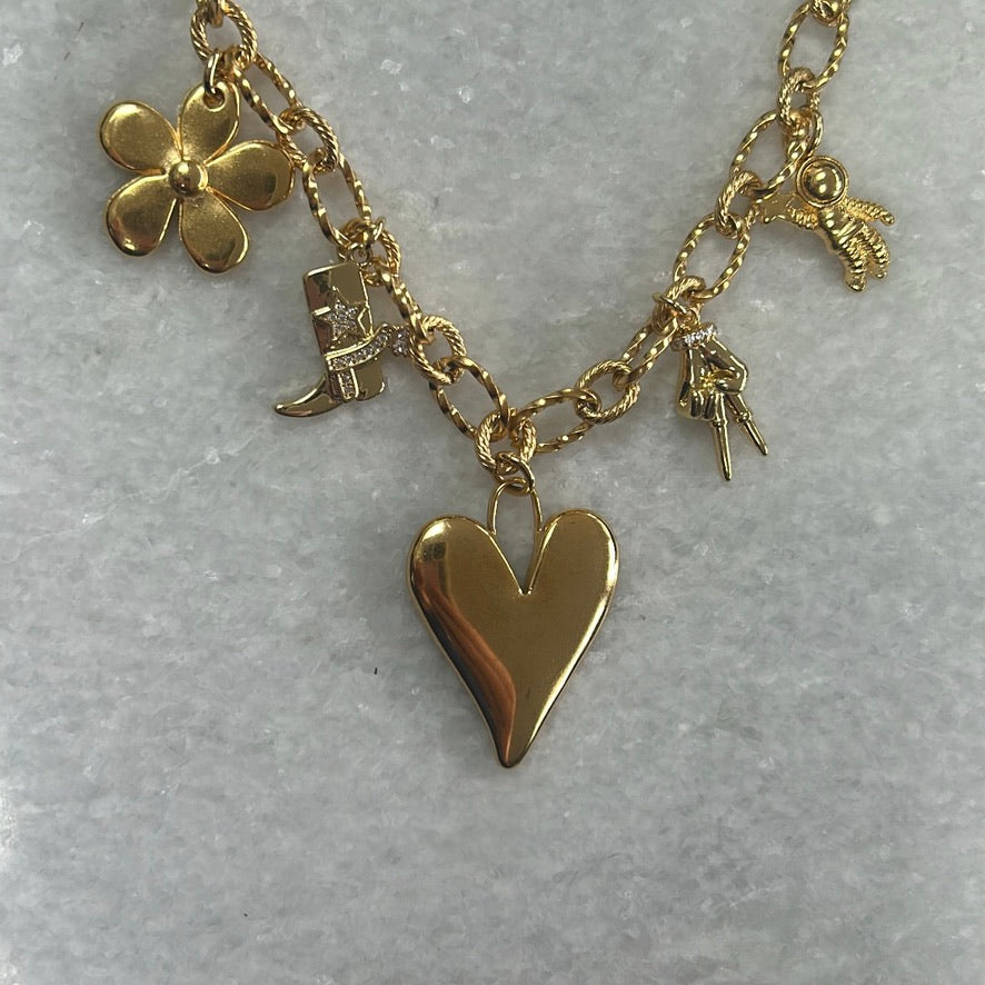 bedelketting Olivia - goud