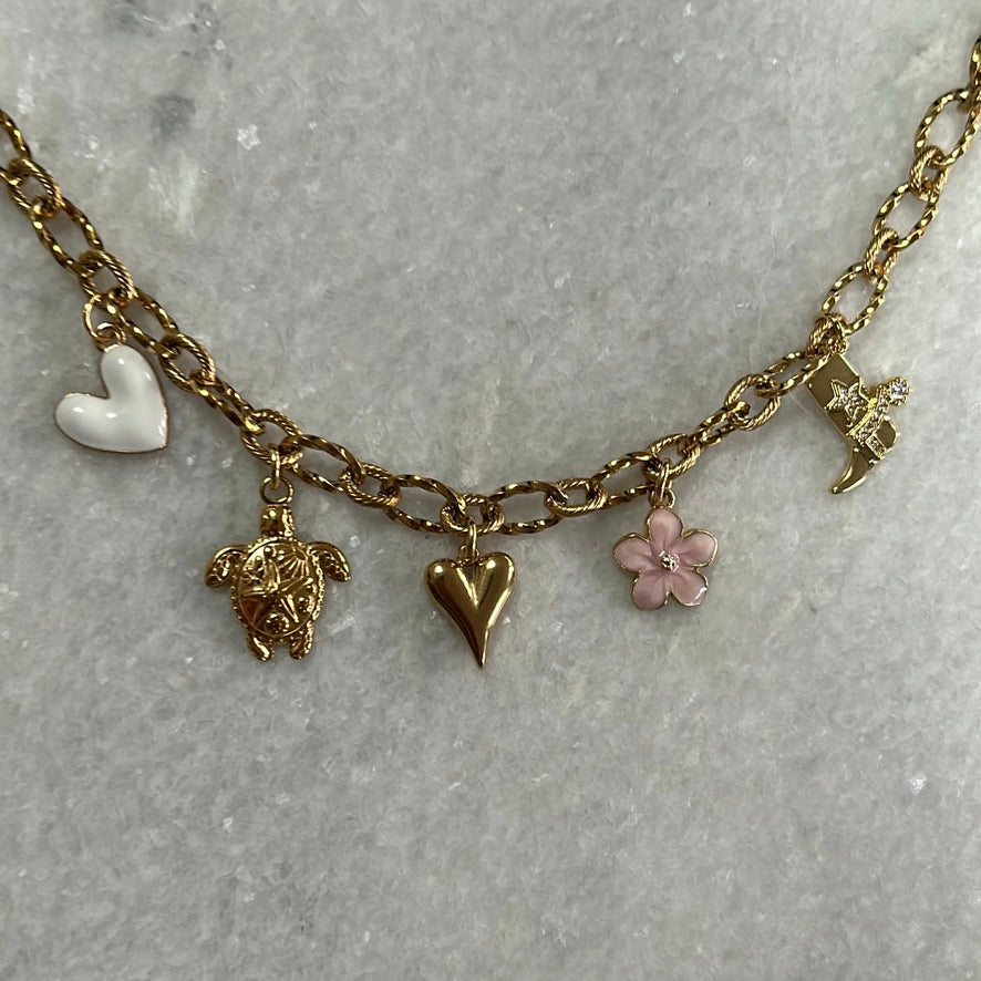 bedelketting Emma - goud