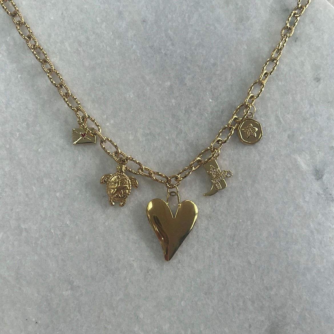 Bedelketting lois - goud