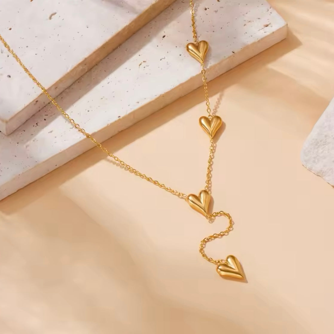 Lots of love ketting - goud