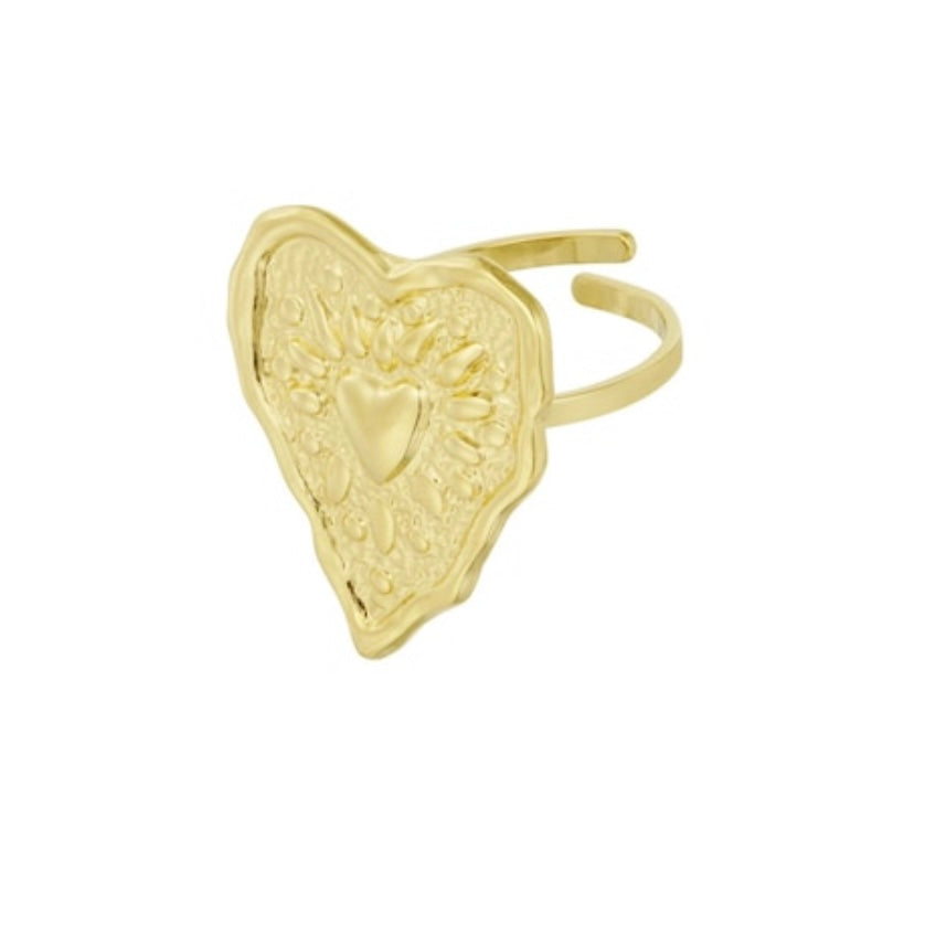 Heartbreaker ring - goud