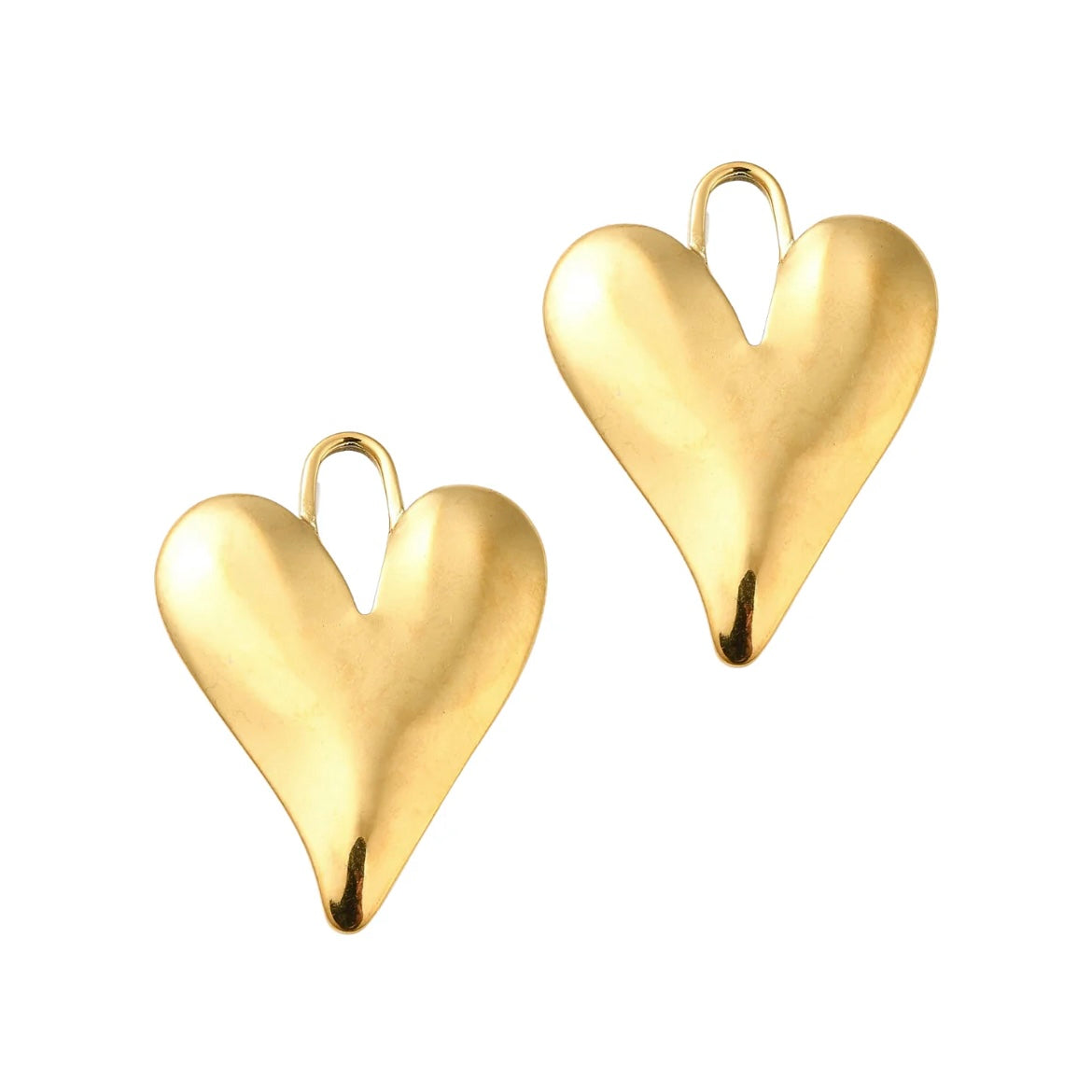 Bedel (Stainless steel) Hart Groot Goud - 1 stuk