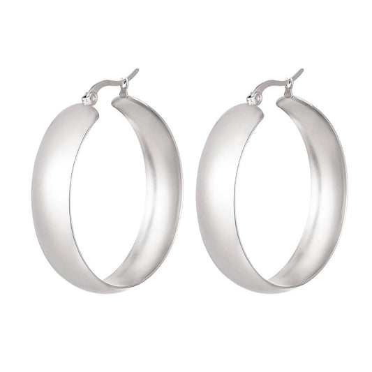 Darling hoops - zilver
