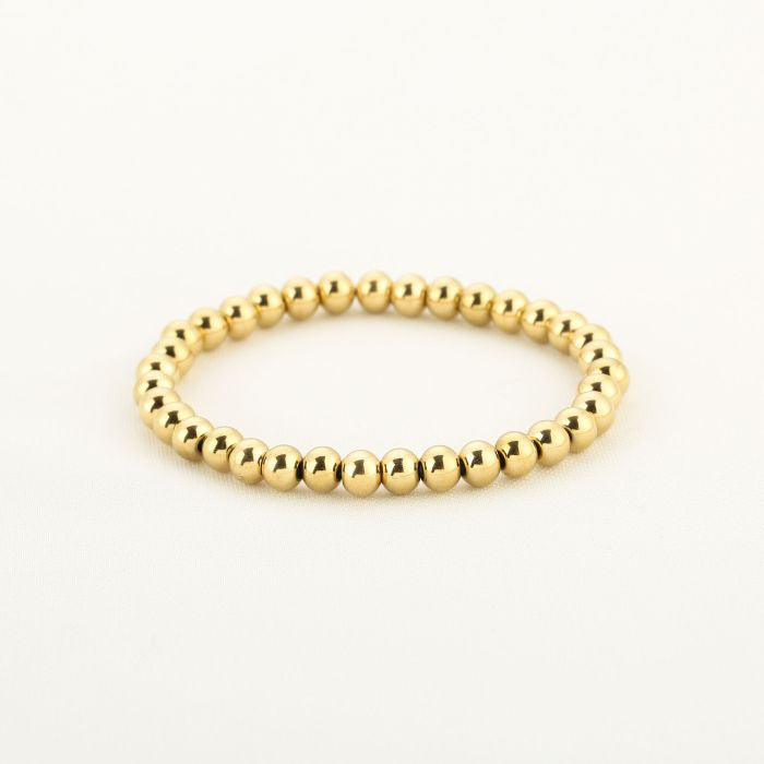 Small beads armband - goud